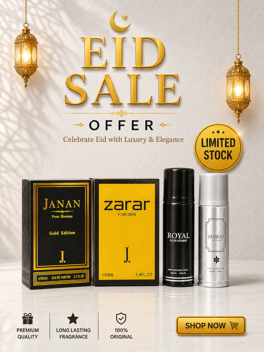 🔥 Eid Fragrance Bundle Sale 4 Pack